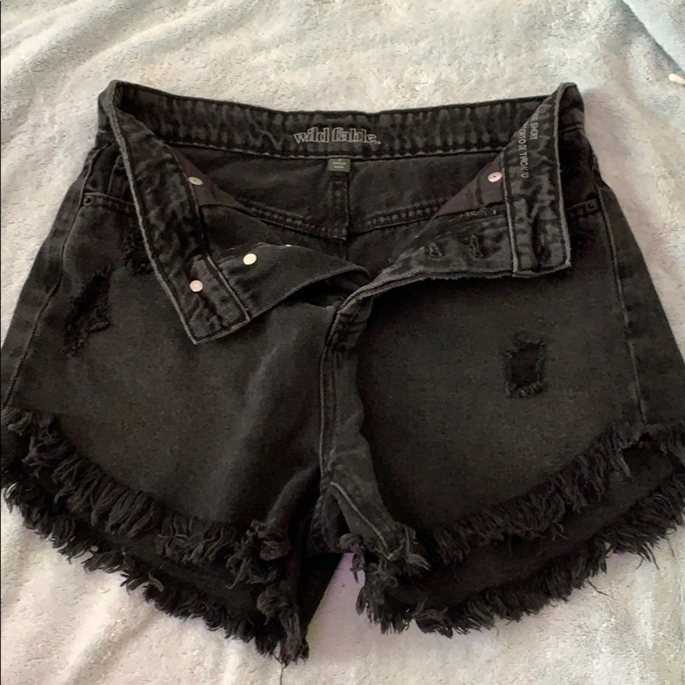 Height rise shorts